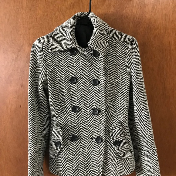 Jackets & Blazers - ⚡️3/30⚡️Black & Grey Peacoat